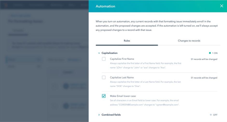 Automation Recommendations