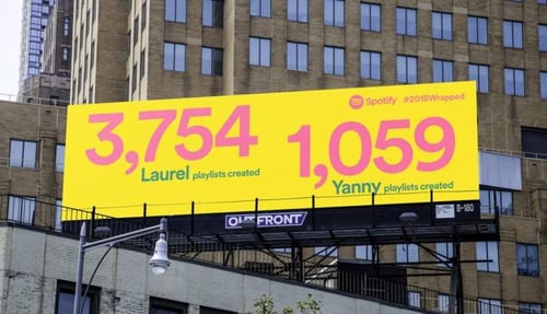 Spotify campaign 2018