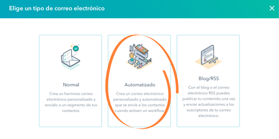 automatizacion de email marketing en hubspot